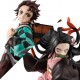 Figuras de los hermanos Kamado de Megahouse en Kimetsu no Yaiba