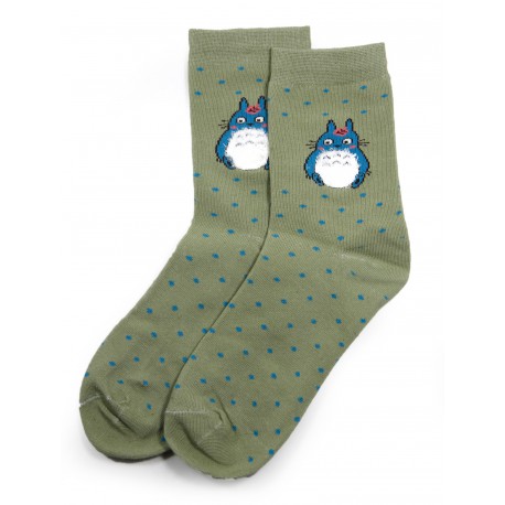 Calcetines Ghibli Totoro pale green