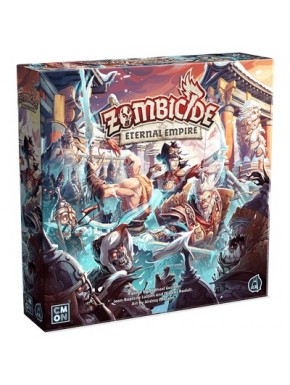 Boîte d'extension Zombicide Eternal Empire avec figurines