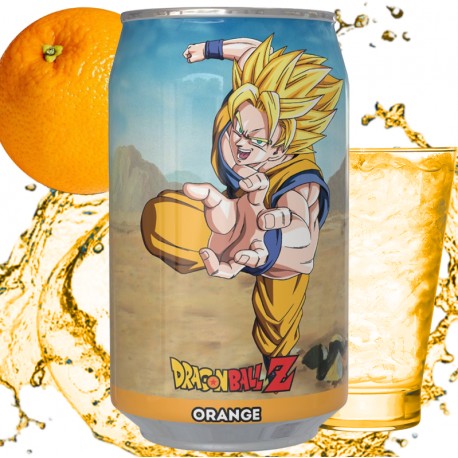 Refresco Kawaji Sabor Naranja edición Dragon Ball (Goku)