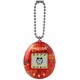 Tamagotchi vermelho com design de maçã e corrente