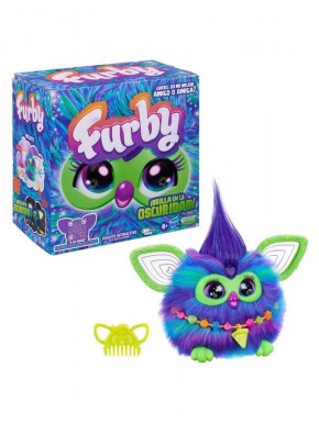 Brinquedo interativo Furby Galaxy que brilha no escuro