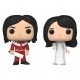 Funko Pop White Stripes de Jack y Meg White en caja original