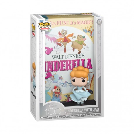 Figurine Funko Pop Movie Poster Disney Cendrillon 9cm