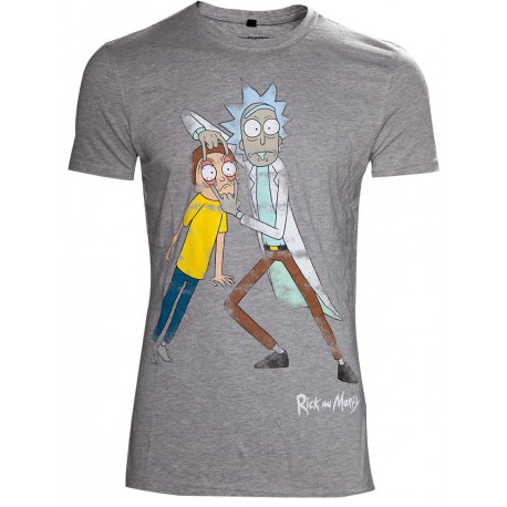 Camiseta Rick y Morty Crazy