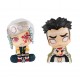Figuras chibi de Gyomei y Uzui de Demon Slayer en pack Megahouse