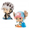 Pacote de Figuras Megahouse One Piece Trafalgar Law e Chopper