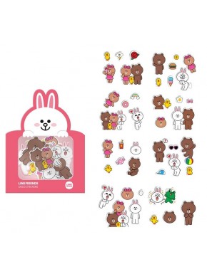 Pegatinas Line Friends de vinilo adhesivo
