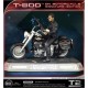 Estatua T-800 en motocicleta edición limitada 70 cm
