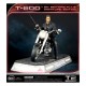 Estatua T-800 en motocicleta, edición exclusiva