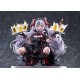 Estatua PVC 1/7 Elbe de Azur Lane con vestido negro y lazos rojos