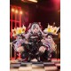 Estatua PVC 1/7 Elbe de Azur Lane con vestido negro y lazos rojos