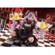 Estatua PVC 1/7 Elbe de Azur Lane con vestido negro y lazos rojos