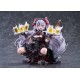 Estatua PVC 1/7 Elbe de Azur Lane con vestido negro y lazos rojos