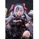 Estatua PVC 1/7 Elbe de Azur Lane con vestido negro y lazos rojos