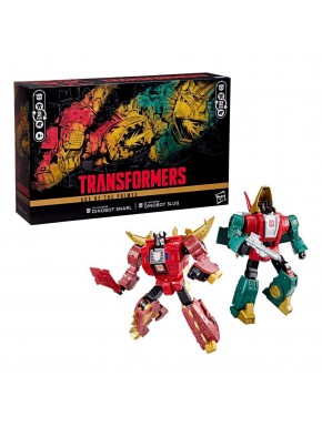 Figuras Transformers G2 Dinobots Snarl & Slug