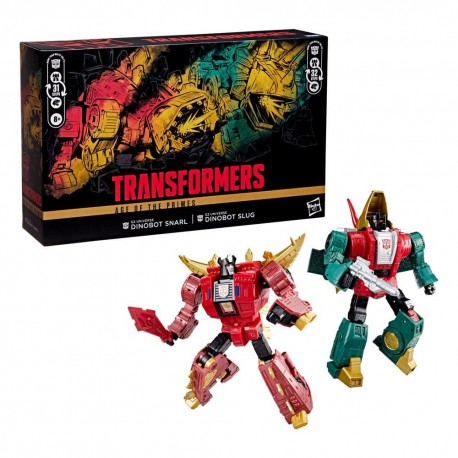 Figuras Transformers G2 Dinobots Snarl & Slug