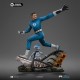 Statue de Mr. Fantastic et H.E.R.B.I.E, Iron Studios 1/10