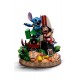 Estatua de Lilo y Stitch a escala 1/10 de 20 cm