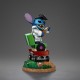 Estatua de Stitch King of Rock 17 cm Iron Studios