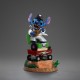 Estatua de Stitch King of Rock 17 cm Iron Studios