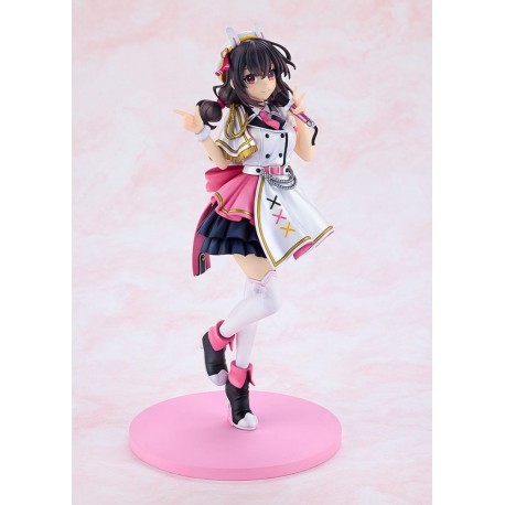 Estatua de PVC Yunyun 17 cm Konosuba en atuendo idol