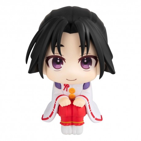 Estatua Tokiyuki Hojo de PVC de 11 cm sentada con ropa blanca y roja