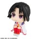 Estatua Tokiyuki Hojo de PVC de 11 cm sentada con ropa blanca y roja