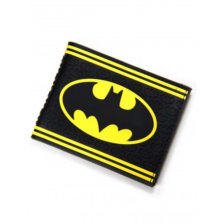 Cartera caucho Batman black and yellow