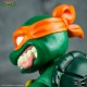 Figura de Michelangelo de 20 cm de las Tortugas Ninja