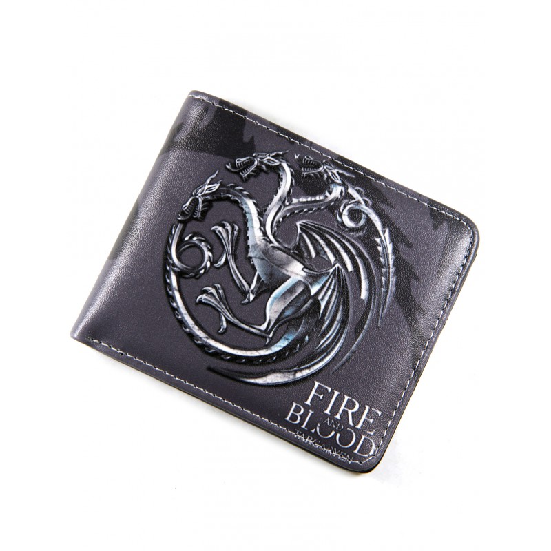 Cartera Juego de Tronos Targaryen crest solo 18 