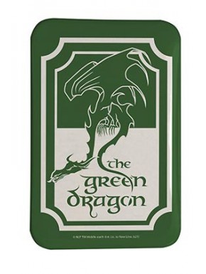 Imán verde The Green Dragon de El Señor de los Anillos