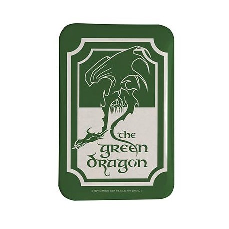 Aimant vert Le Dragon Vert du Seigneur des Anneaux