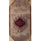Póster de vidrio Mapa del Merodeador Harry Potter 30x60 cm