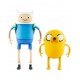 Figura de vinilo suave Jake y Finn 21 cm Adventure Time