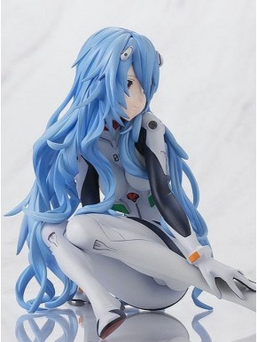 Estatua de PVC de Rei Ayanami con cabello largo