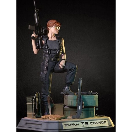 Estatua de Sarah Connor de Terminator 2, 71 cm, edición limitada