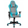 Chaise Gaming Drift DR90 Pro Grise et Bleue