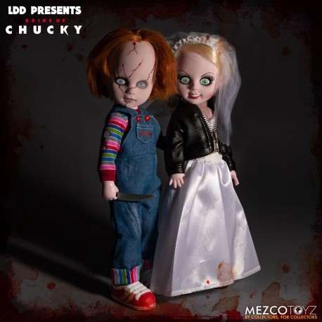 Muñecos Living Dead Dolls Chucky y Tiffany
