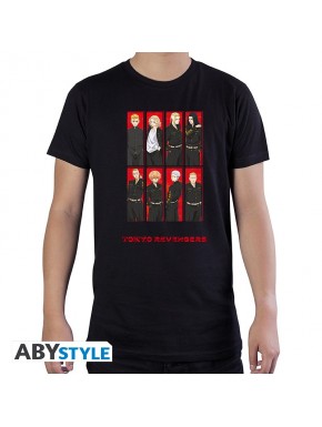 Camiseta de Tokyo Revengers con personajes de anime