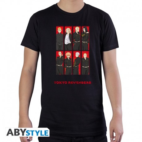 Camiseta de Tokyo Revengers con personajes de anime
