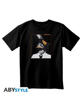 Camiseta negra unisex Chainsaw Man de ABYstyle