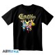 Camiseta negra unisex de Sailor Moon con Sailor Guardians