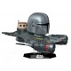 Funko Pop Mandalorien dans N-1 Starfighter en boîte