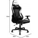 Silla gaming Drift DR175 Carbon con diseño ergonómico