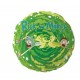 Almofada redonda de Rick e Morty com design de portal verde