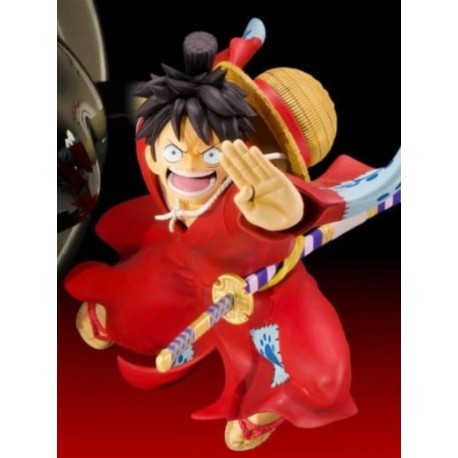 Figura a escala de Monkey D. Luffy de One Piece