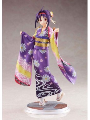 Figura a escala Sword Art Online en kimono púrpura con alas