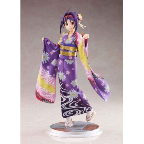 Figura a escala Sword Art Online en kimono púrpura con alas