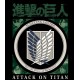 Camiseta unisex negra Attack On Titan Scout Legion